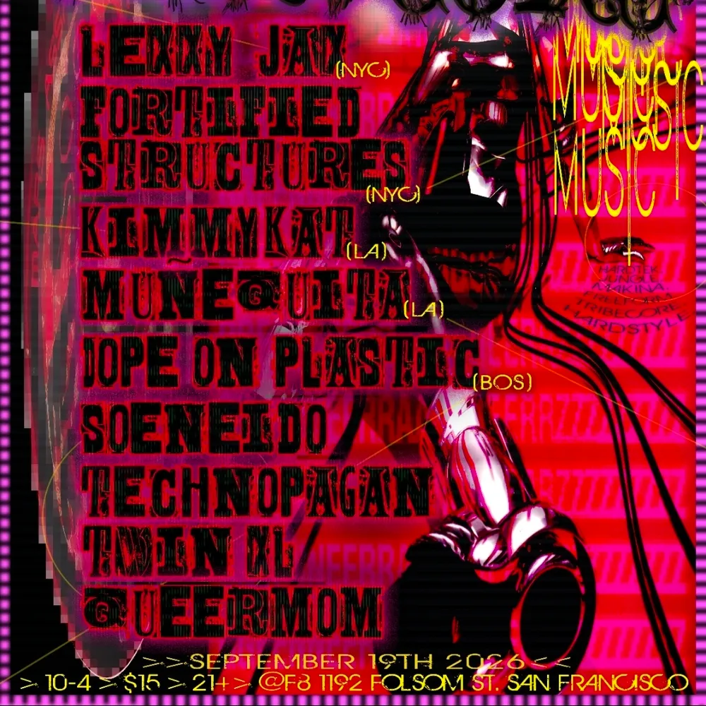 Generaiderz X LOTEK: HARDCORE! LEXXY JAX, FORTIFIED STRUCTURES, KIMMYKAT
