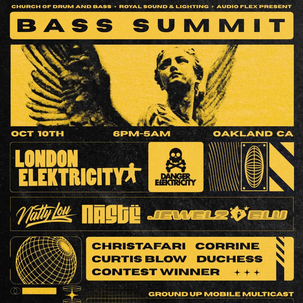BASS SUMMIT: London Elektricity, Natty Lou, Jewelz Blu