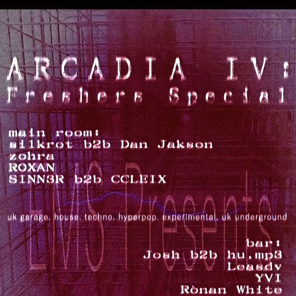 Arcadia IV: Freshers Special