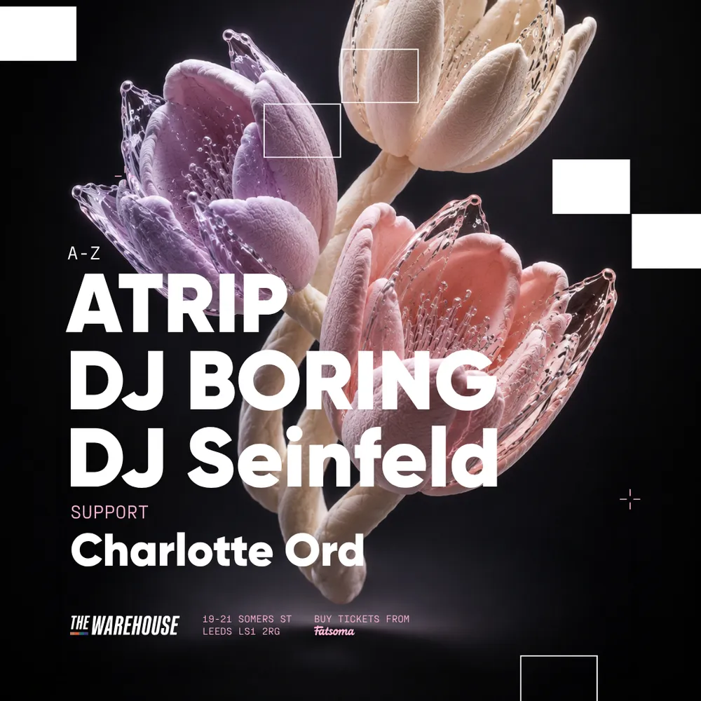 ATRIP, DJ BORING, DJ Seinfeld + Charlotte Ord