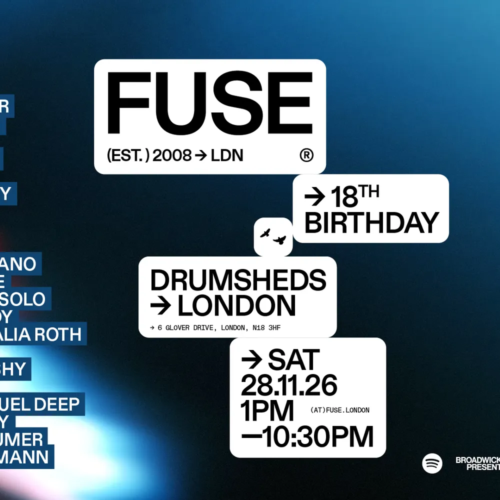 FUSE 18th Birthday w/ Enzo Siragusa b2b Rossi., Luciano, Marlie b2b Natalia Roth, Marsolo