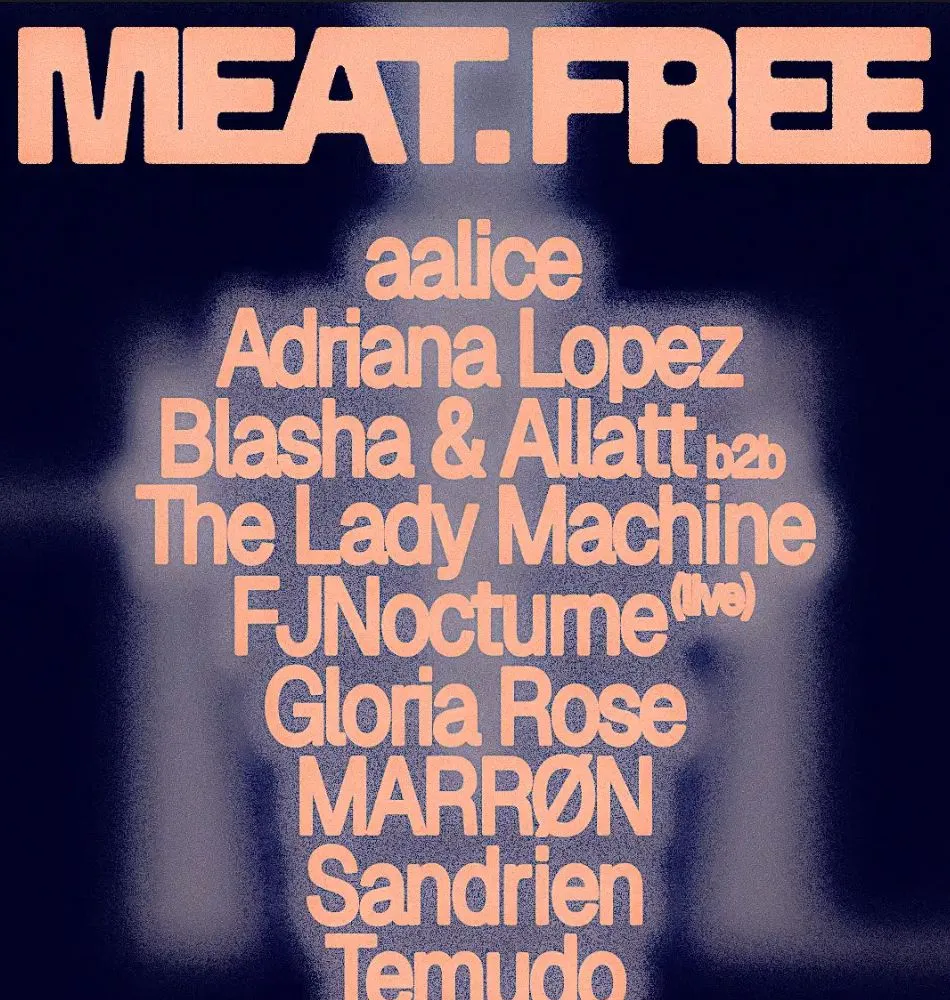 Meat Free Autumn Warehouse Party