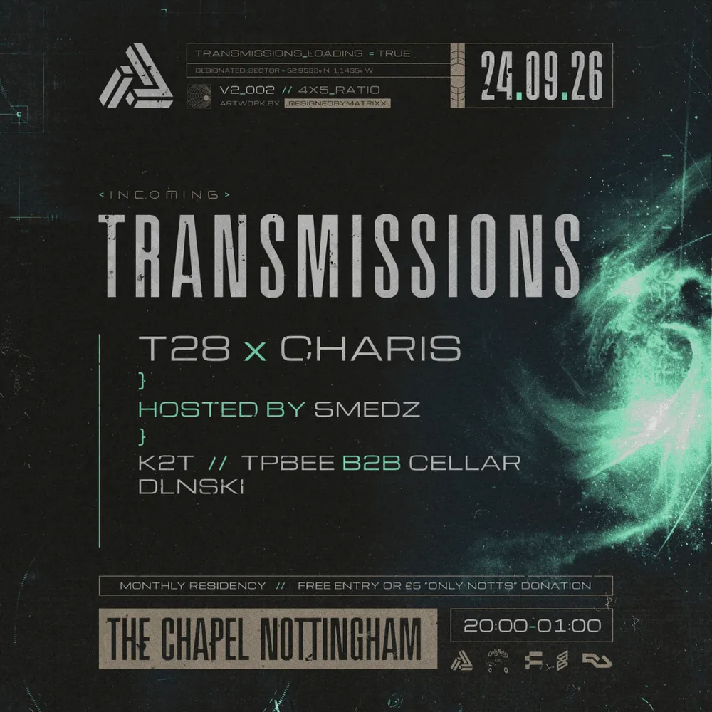 Interstellar Audio: Transmissions - Deep D&B - FREE ENTRY