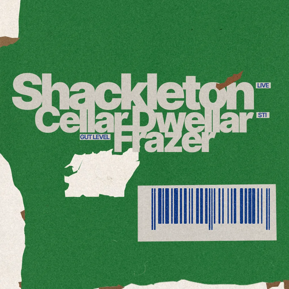 Gut Level presents: Shackleton (live), Cellar Dweller & Gut Level DJs