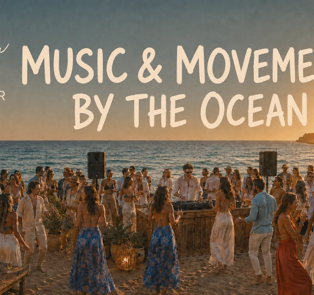 Move & Music By The Ocean - afterglow at Costa da Caparica