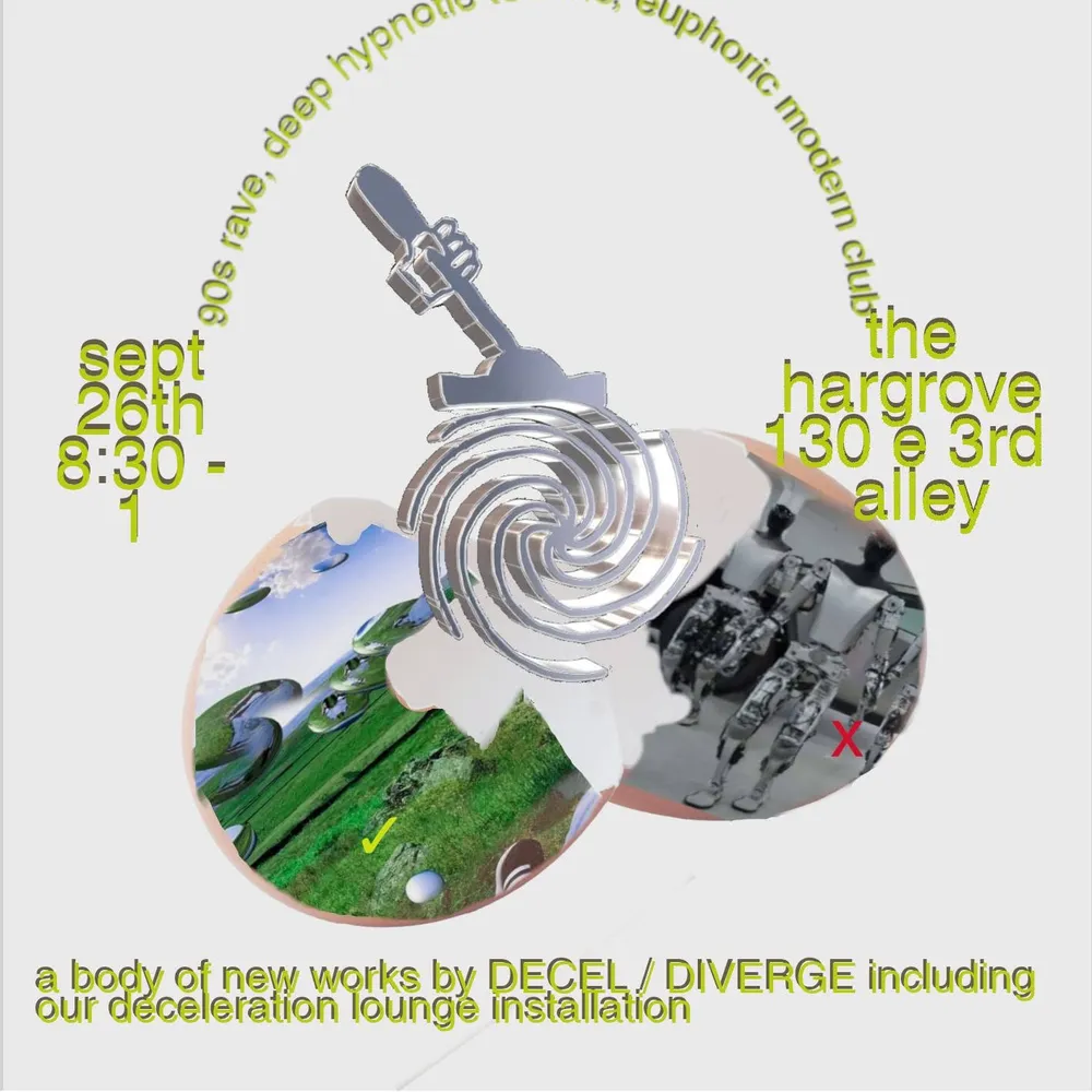 DECEL / DIVERGE Art Rave + Manifesto Drop