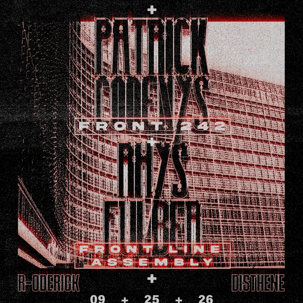 Patrick Codenys of Front 242 and Rhys Fulber of FRONT LINE ASSEMBLY