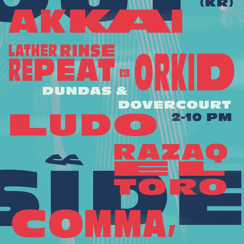 CC: OUTSIDE feat. Razaq El Toro, Ludo, Lather Rinse Repeat b2b orkid, Junes (KR)