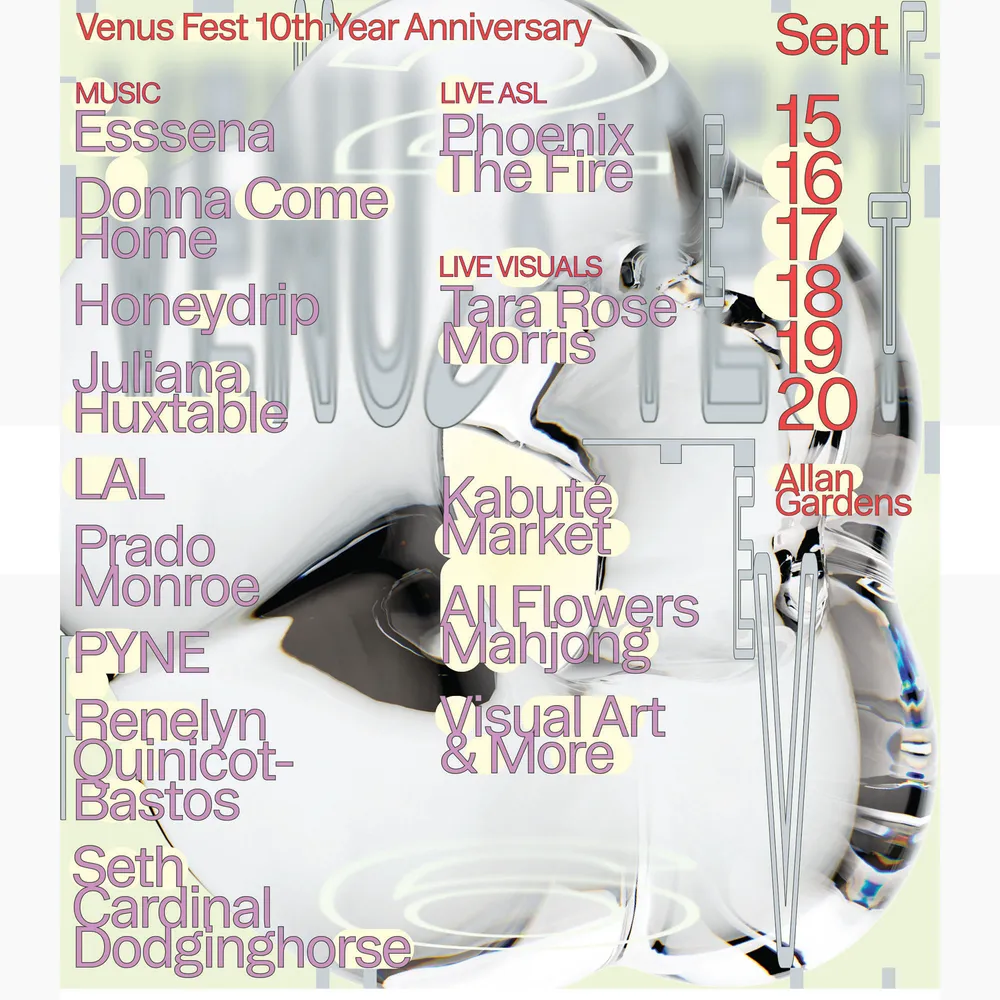 Venus Fest Day 02: Donna Come Home, Honeydrip & Juliana Huxtable