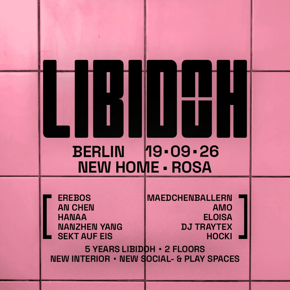 LIBIDOH █ 5 years █ new venue