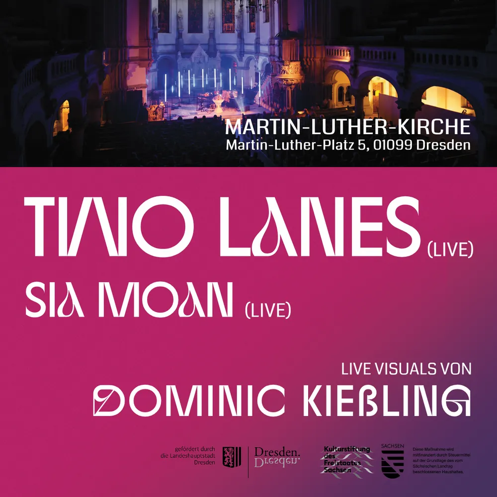 DAVE Festival: Beyond the Club - TWO LANES *live, SIA MOAN *live, Dominic Kießling *live AV