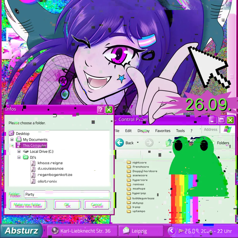 br4tifi3d & 0v3rsTimulat3d - Hyperpop & Internet Music Queer Party