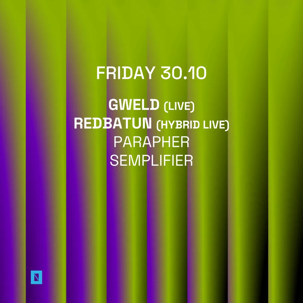Toffler presents GWELD (LIVE), REDBATUN (HYBRID LIVE)