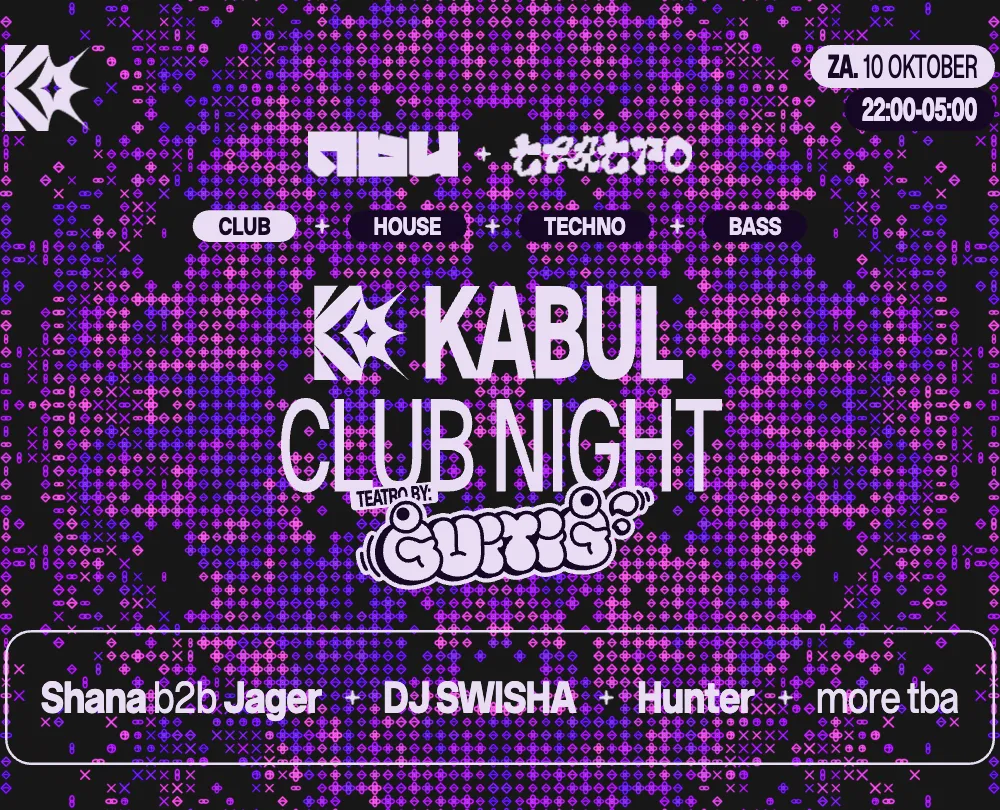 KABUL Club Night Teatro by Guitig