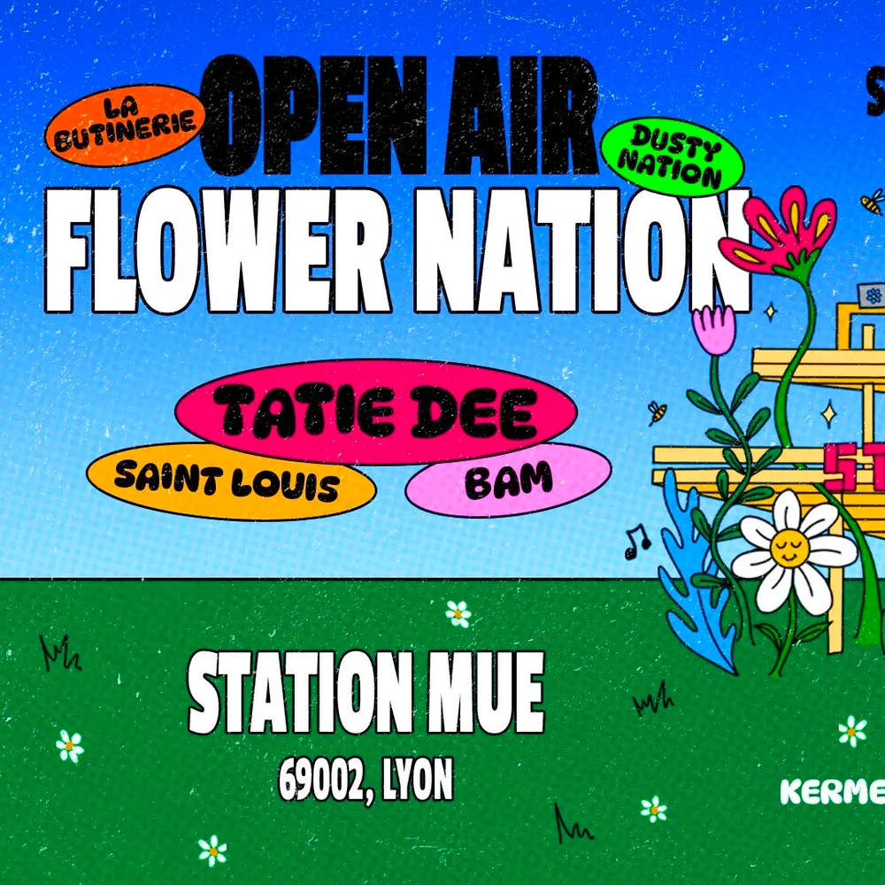 OPEN AIR: FLOWER NATION by Dusty Nation & La Butinerie