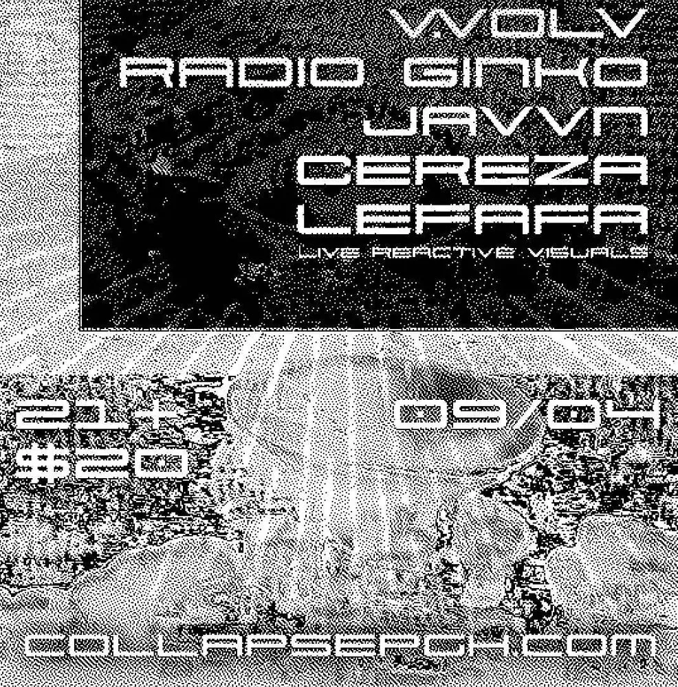 Noise Floor w/ VVOLV, Radio Ginko, Javvn, Cereza, and Lefafa