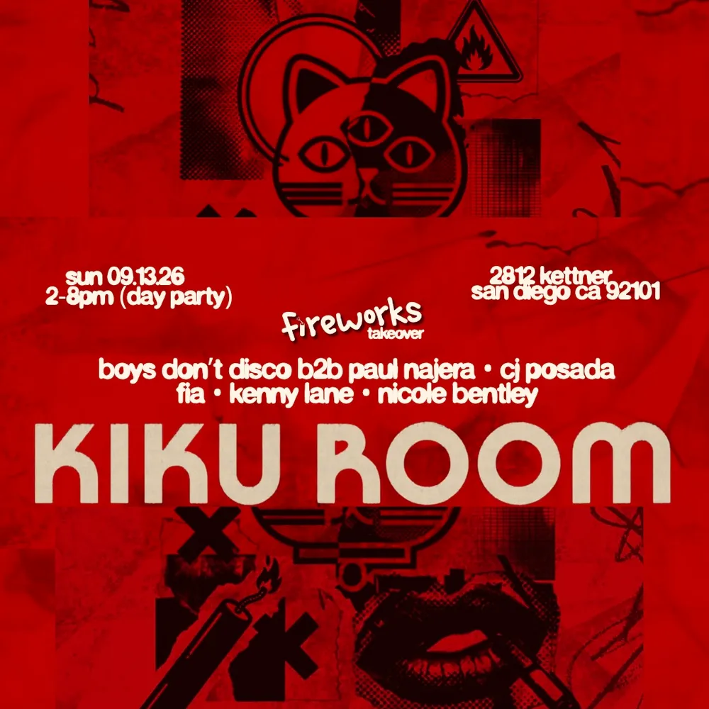 Fireworks X Kiku Room feat. Boys Don't Disco, Paul Najera, Nicole Bentley, Fia