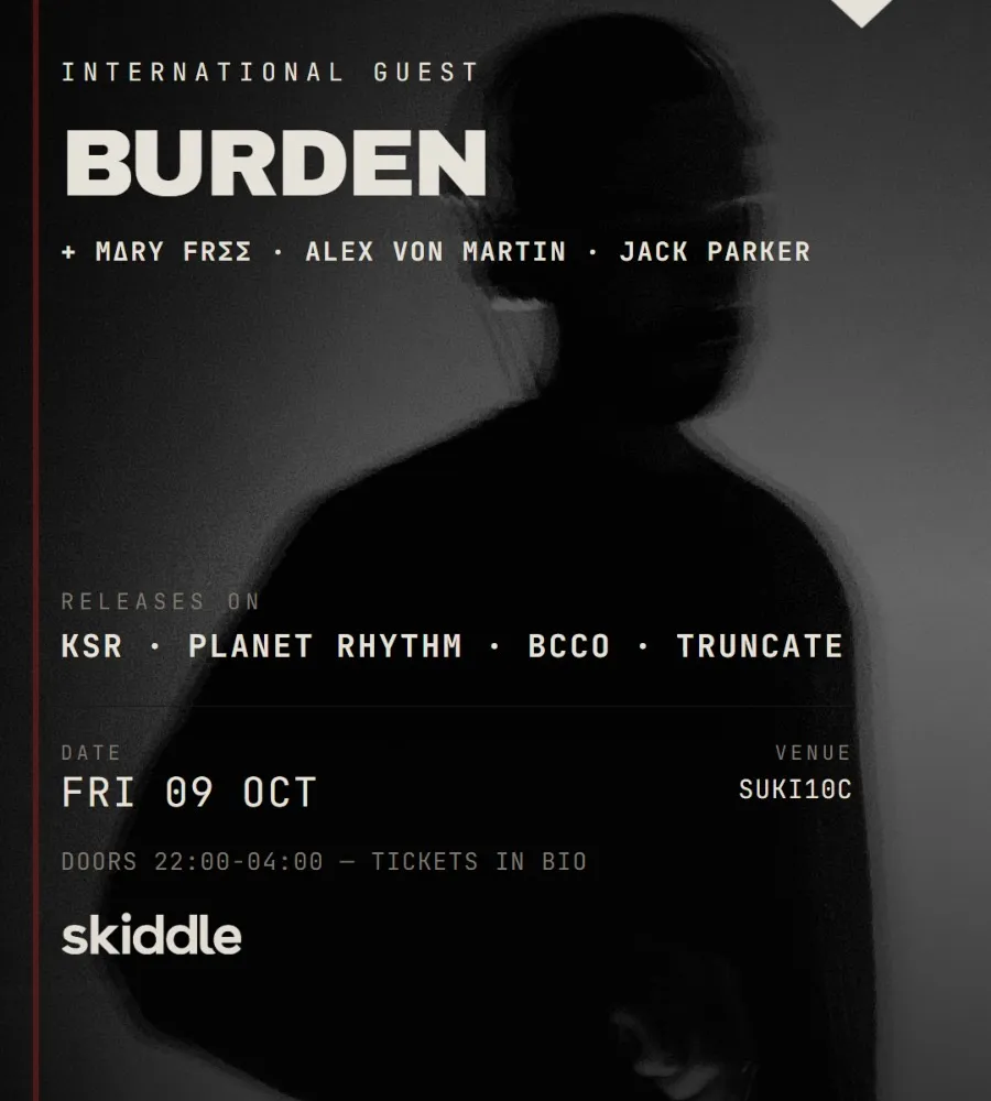 Burden - Suki10c - BIRMINGHAM