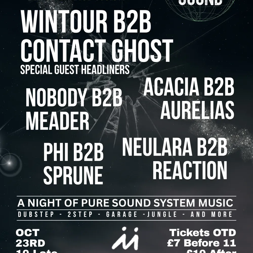 Weighteh X Ground Under Sound - WINTOUR B2B CONTACT GHOST, PLUS MORE