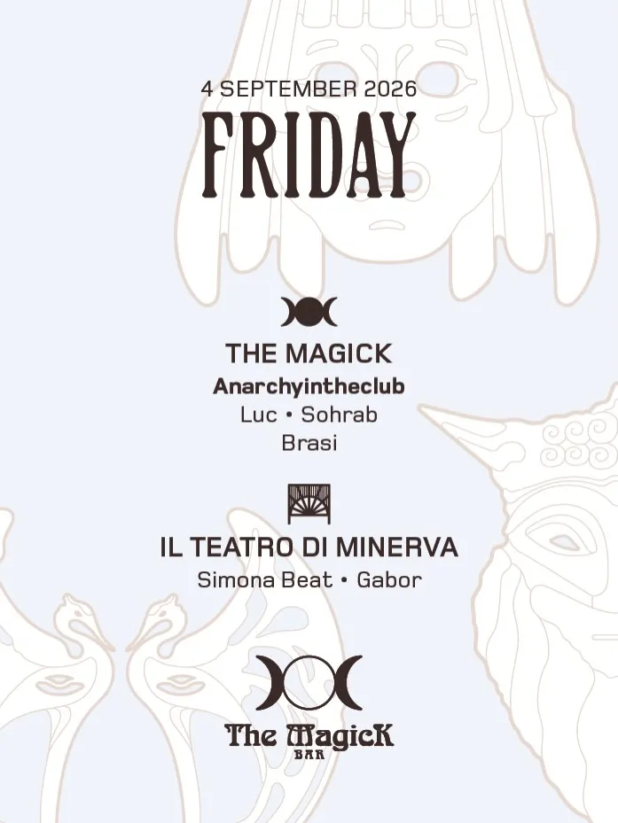Anarchy In The Club with Brasi, Sohrab, Luc, Dj Dune, Simona Beat, Gabor