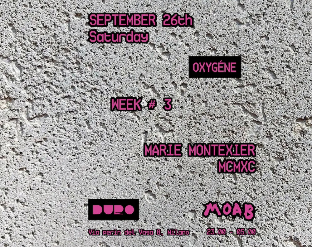 Oxygène // Marie Montexier - MCMXC