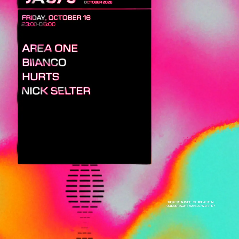 BASIS/ AREA ØNE/ BIIANCO/ Hurts/ Nick Selter