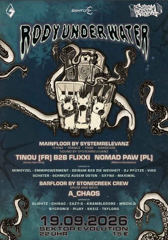 Rody under the Water - Systemrelevanz feat. Rave Base & Stonecreek