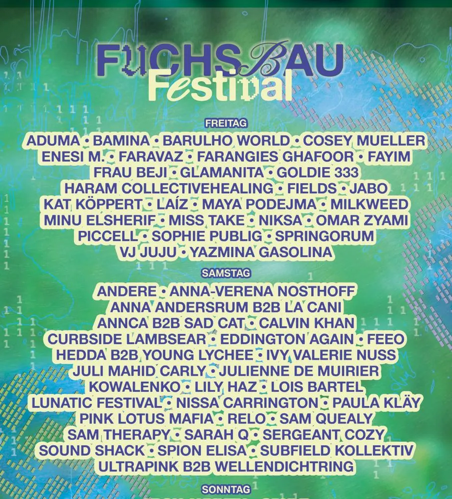 Fuchsbau Festival 2026