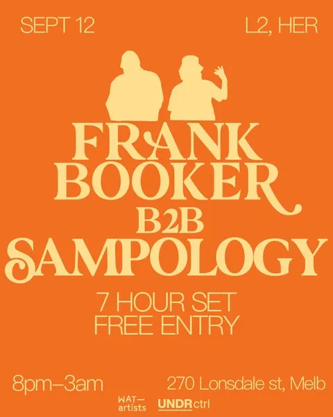 Frank Booker B2B Sampology (7 hour set)