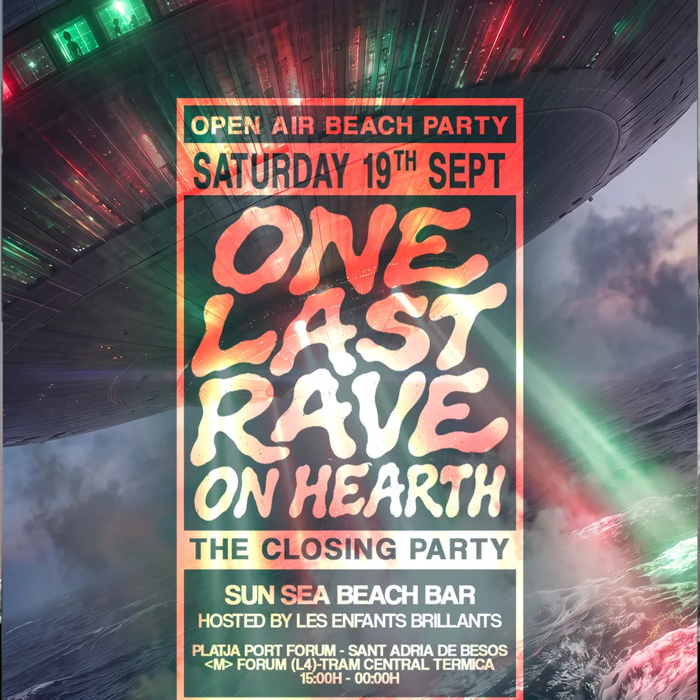 FREE BEACH PARTY CLOSING SUMMER: Les Enfants x ■ Checkpoint x Troopers