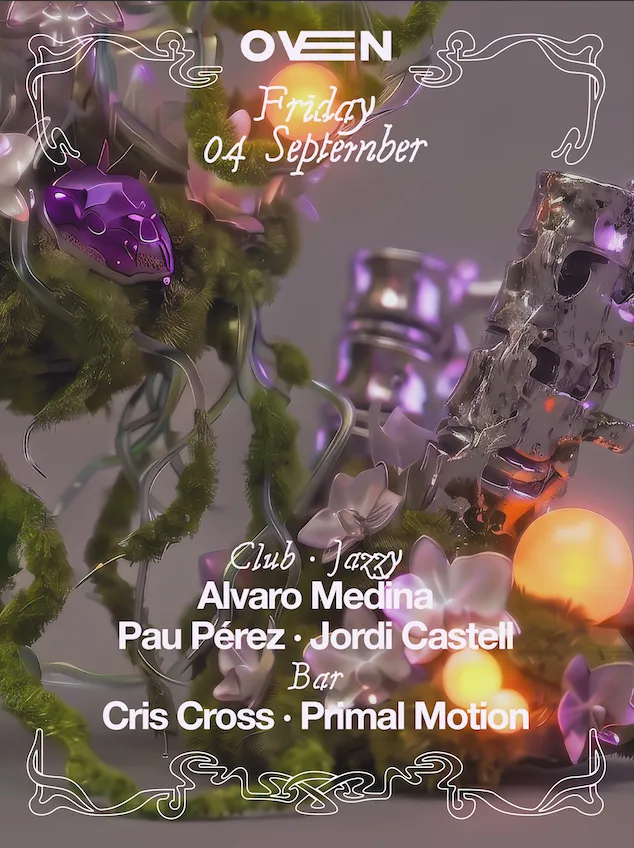 Jazzy: Alvaro Medina + Pau Pérez + Jordi Castell / Bar: Cris Cross & Primal Motion