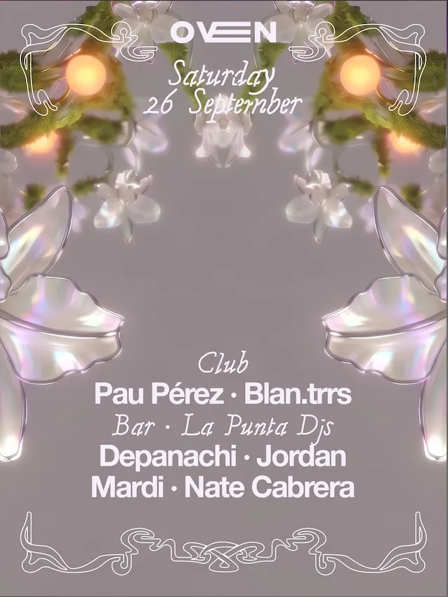 Pau Pérez + blan.trrs / Bar: La Punta Djs: Depanachi + Jordan + Mardi + Nate Cabrera