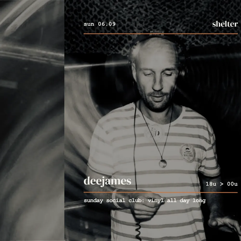sunday social club invites Deejames all day long