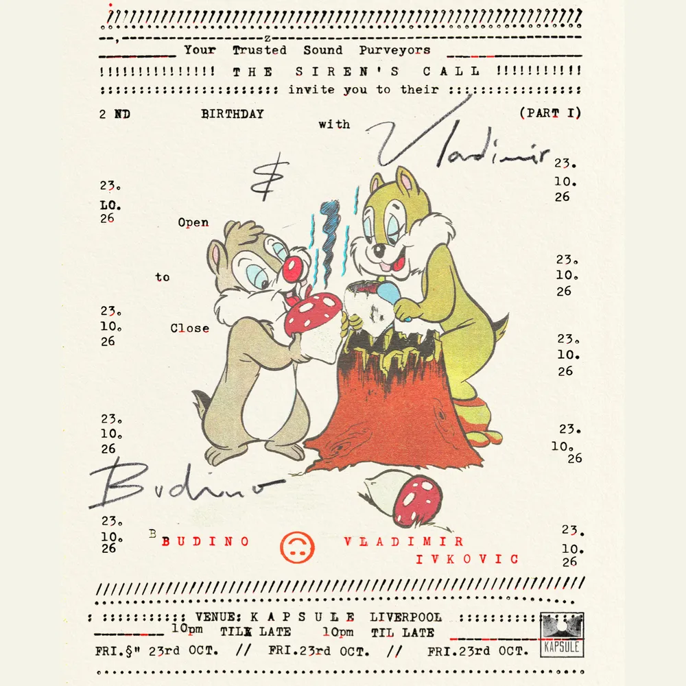 The Sirens Call 2nd Birthday (Pt.1) with Vladimir Ivkovic & Budino, Liverpool