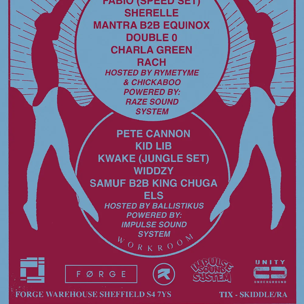 Rupture X Unity Underground BIRTHDAY EVENT - Fabio - SHERELLE - Mantra - DOUBLE 0 - Pete Cannon