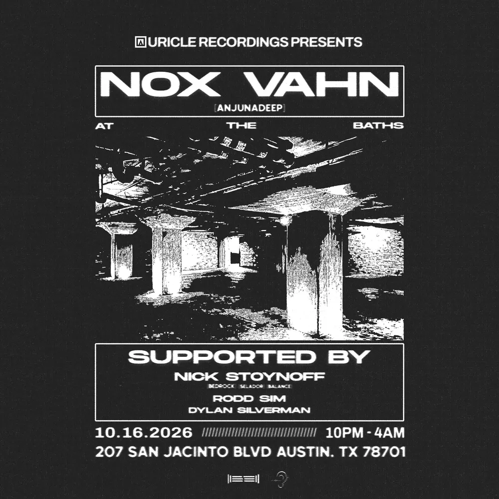 Auricle Recordings presents: Nox Vahn, Nick Stoynoff