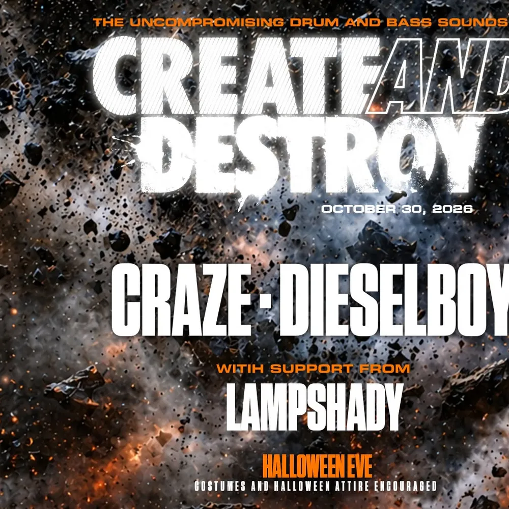 dnbOS: Create And Destroy | Craze + Dieselboy