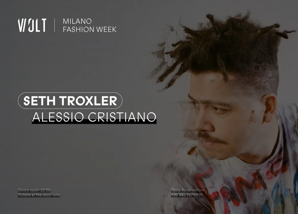 Seth Troxler + Alessio Cristiano - MILANO FASHION WEEK