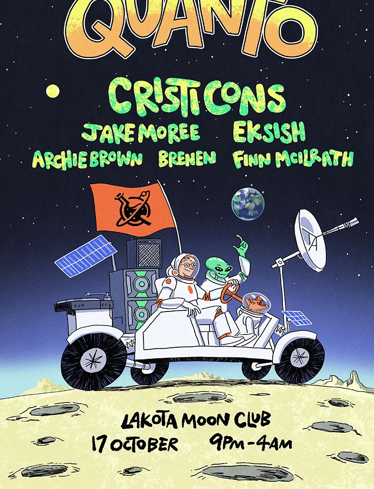 Quanto presents Cristi Cons, Eksish & Jake Moree + residents