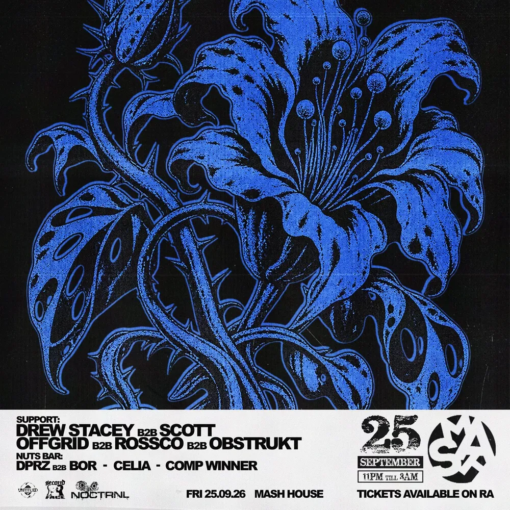 Untitled x 2ndface x Noctrnl presents: DJ Plant Texture (IT)