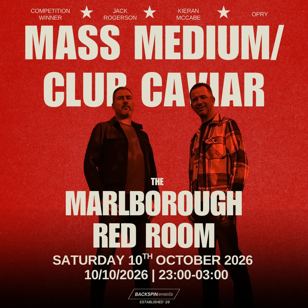 Backspin Events present: Mass Medium/Club Caviar
