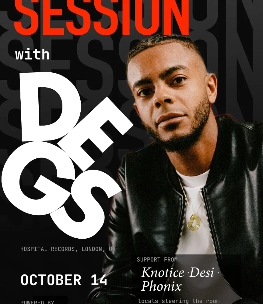San DNB presents: Session with Degs