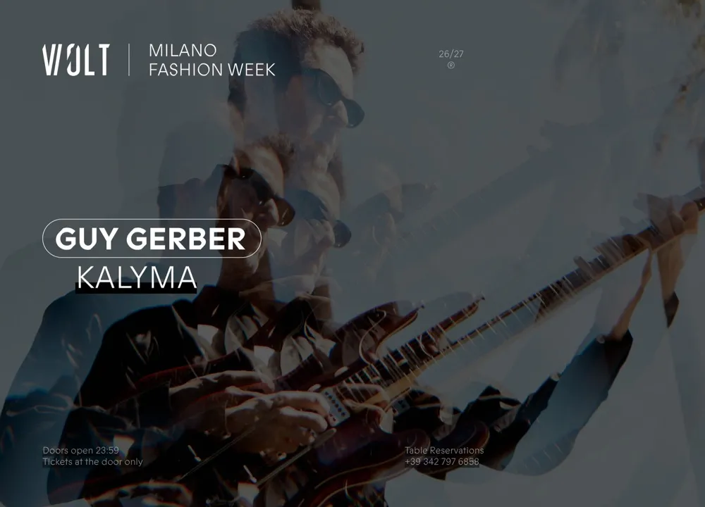 Guy Gerber + Kalyma - MILANO FASHION WEEK