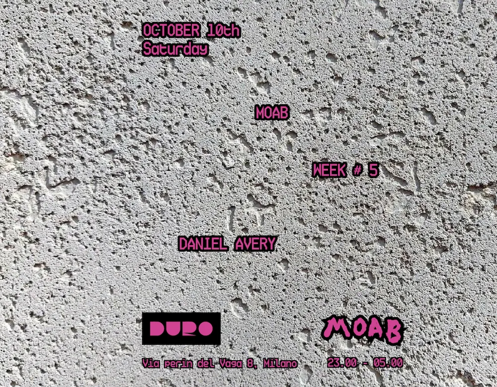 MOAB // Daniel Avery