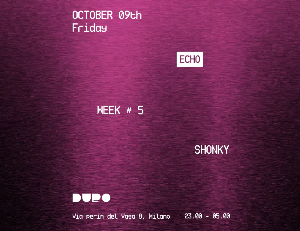 Echo // Shonky
