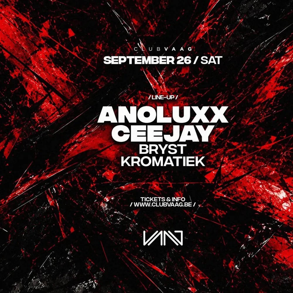 Club Vaag invites ANOLUXX & CeeJay