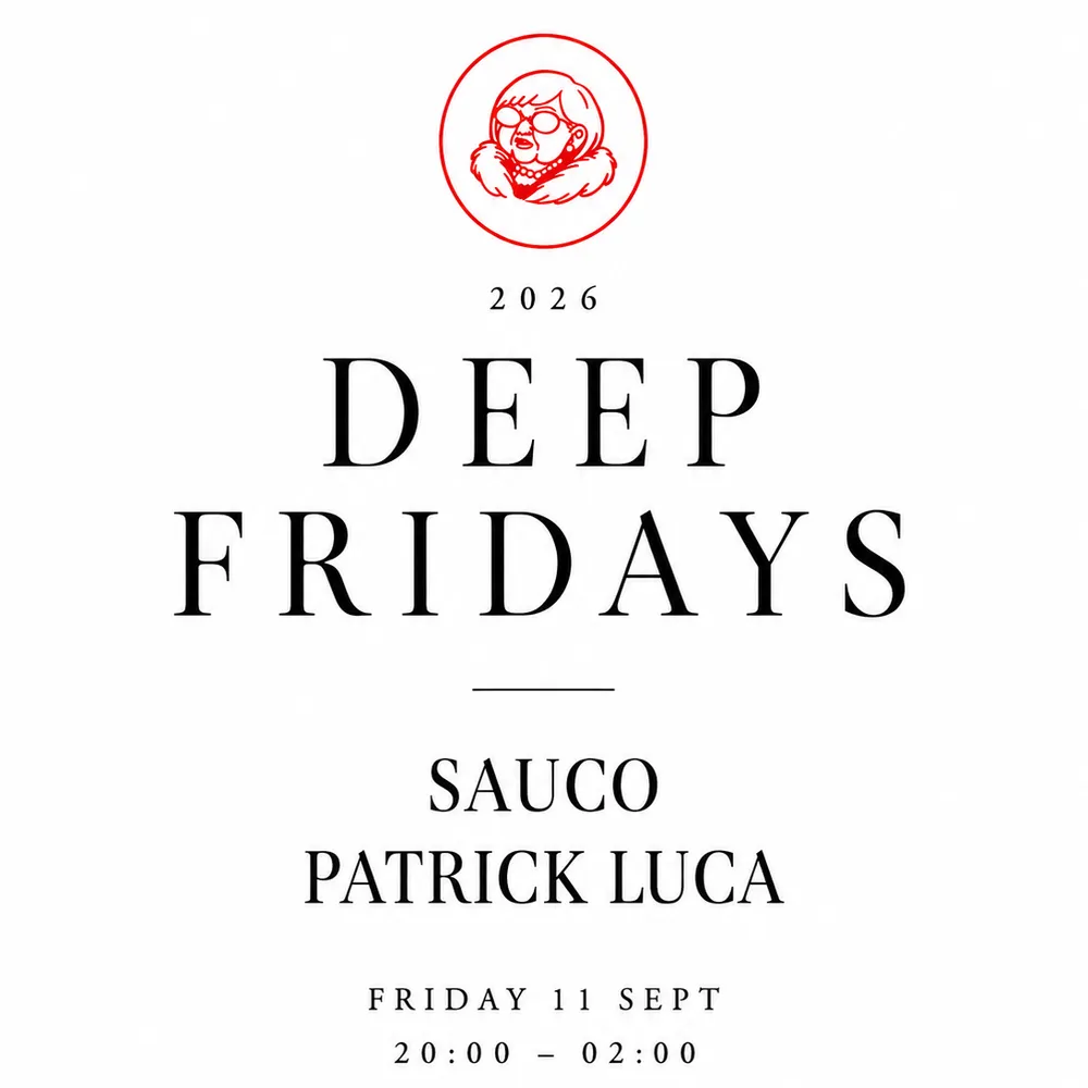 Deep Fridays: Sauco, Patrick Luca (vinyl only)