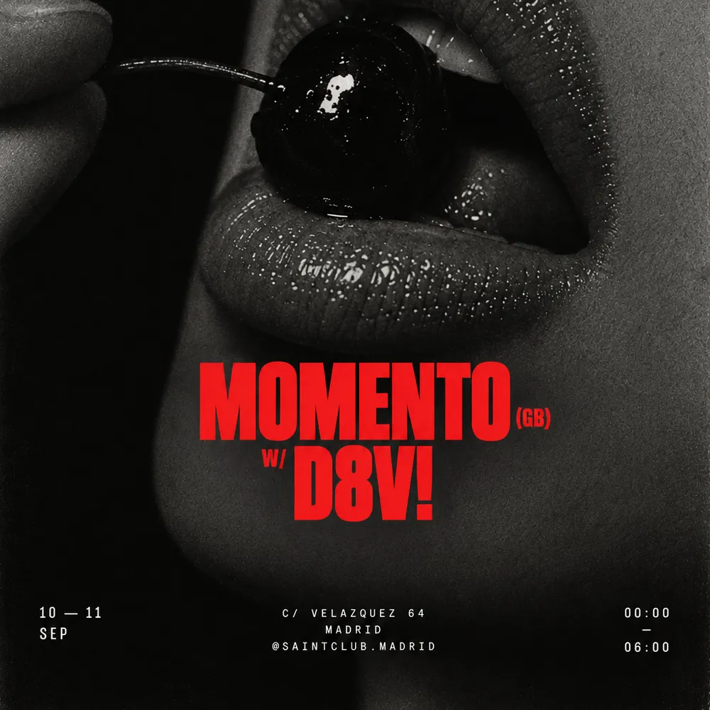 Saint PRESENTS: Momento (GB) with D8V