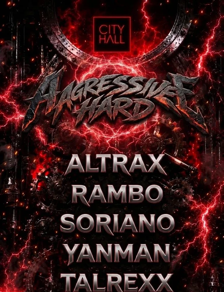City Hall pres. AGRESSIVE HARD || DOWNLOAD YOUR FREE PASS