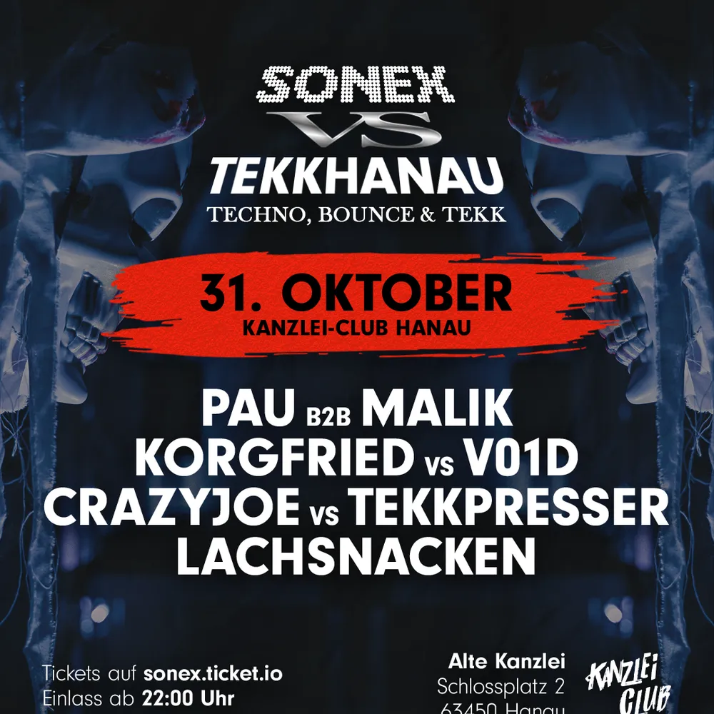 SONEX vs. TEKKHANAU (Halloween 2026)